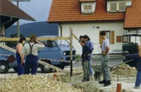 Bau des Schwungrades