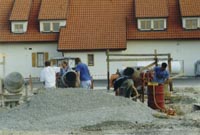 Bau des Schwungrades