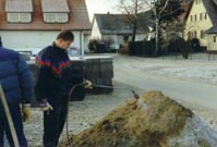 Bau des Schwungrades